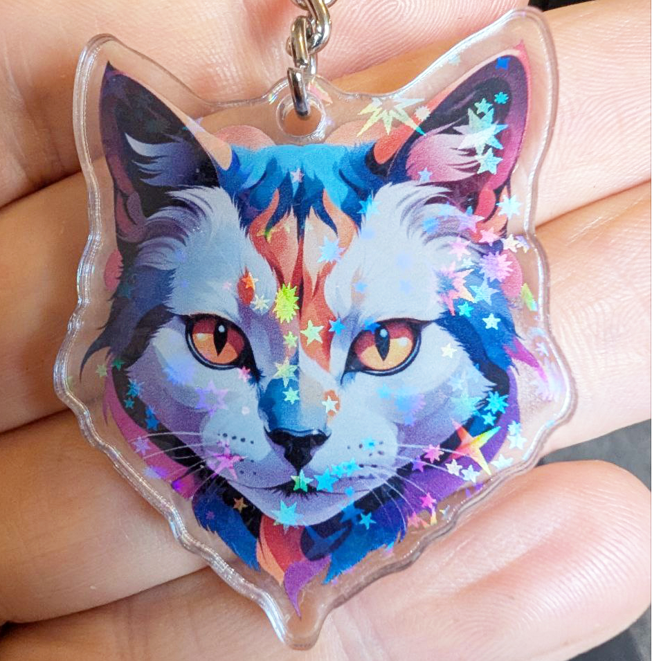 Animal Portrait Keychains